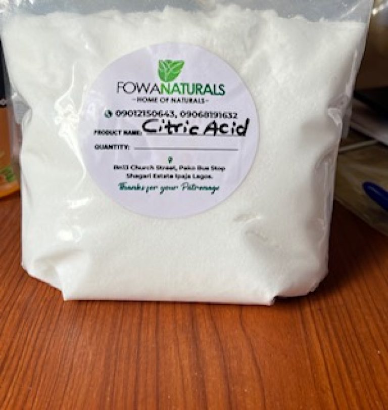CITRIC ACID (COSMETIC GRADE)