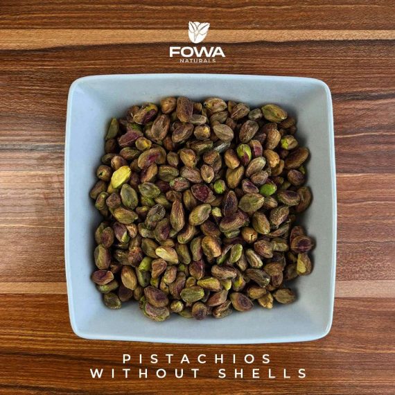 PISTACHIOS WITHOUT SHELLS