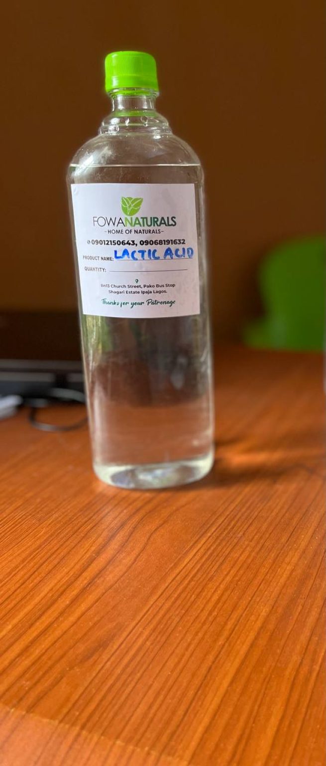 LACTIC ACID (COSMETIC GRADE)