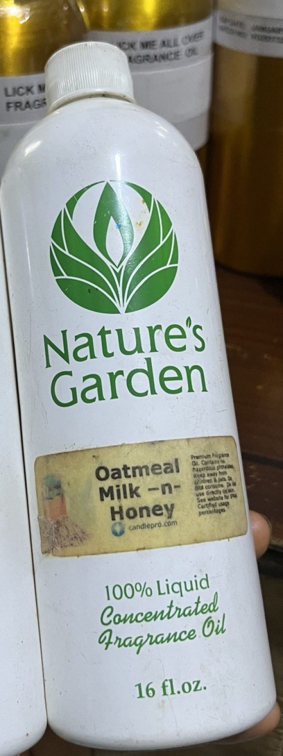 OATMEAL MILK AND HONEY FRAGRANCE OIL (COSMETIC)