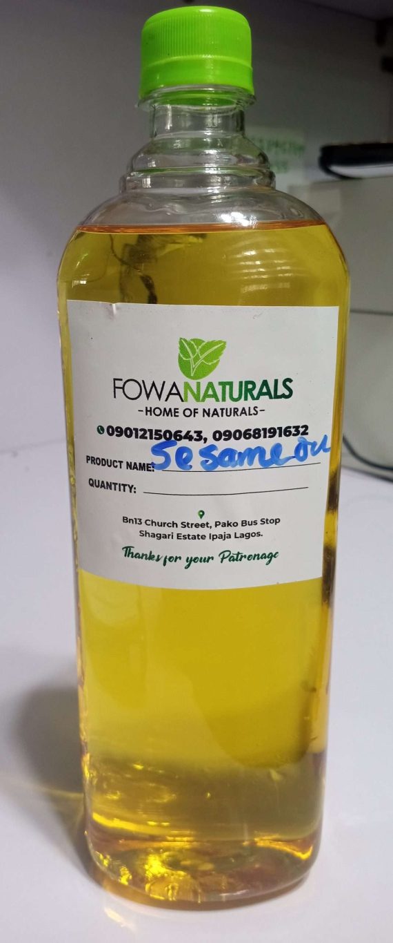 SESAME SEEDS OIL VIRGIN (COSMETIC GRADE)
