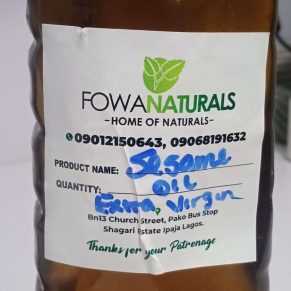 SESAME SEEDS OIL EXTRA VIRGIN (COSMETIC GRADE)