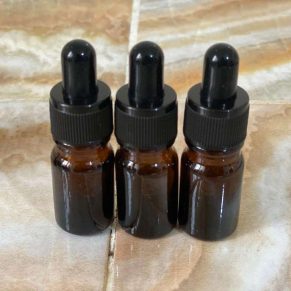 AMBER GLASS BOTTLES(5ML)