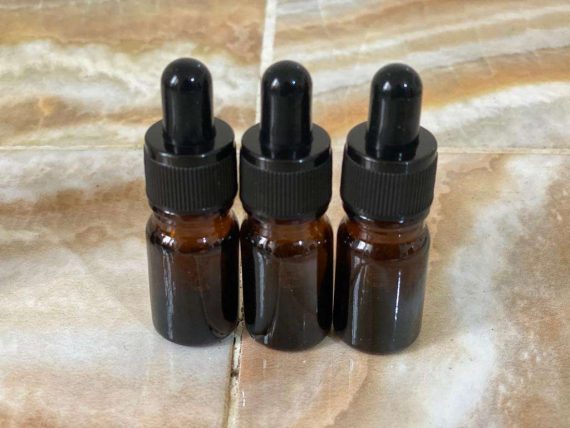 AMBER GLASS BOTTLES(5ML)
