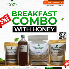 BREAKFAST COMBO WITH HONEY