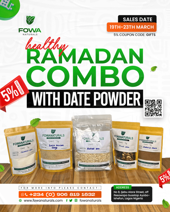 HEALTHY RAMADAN COMBO WITH DATE POWDER