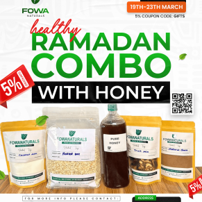 HEALTHY RAMADAN COMBO WITH HONEY
